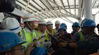 LRT Kelapa Gading ditargetkan beroperasi pada 10 Agustus 2018, atau 8 hari sebelum Asian Games 2018 digelar.  (Yayu Agustini Rahayu/Merdeka.com)