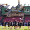 Timnas Swedia Dibuat Kebingungan setelah Berlatih di Stadion yang Dihiasi Puing-Puing Reruntuhan