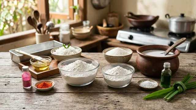 Resep kue lapis kukus (Foto: Gemini AI)