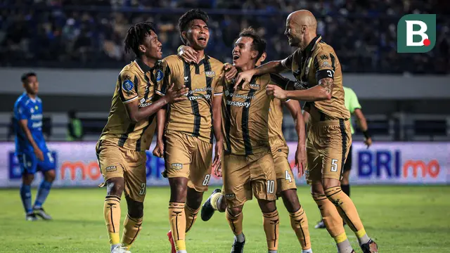Persib Bandung Vs Dewa United di BRI Liga 1 2023/2024