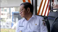 Para ASN di lingkungan Pemprov Jakarta diwajibkan menyerahkan swafoto (selfie) menaiki transportasi umum sebagai bukti. (Liputan6.com/Herman Zakharia)