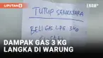Gas 3 Kg Langka, Penjual Mie Ayam Sempat Berhenti Jualan