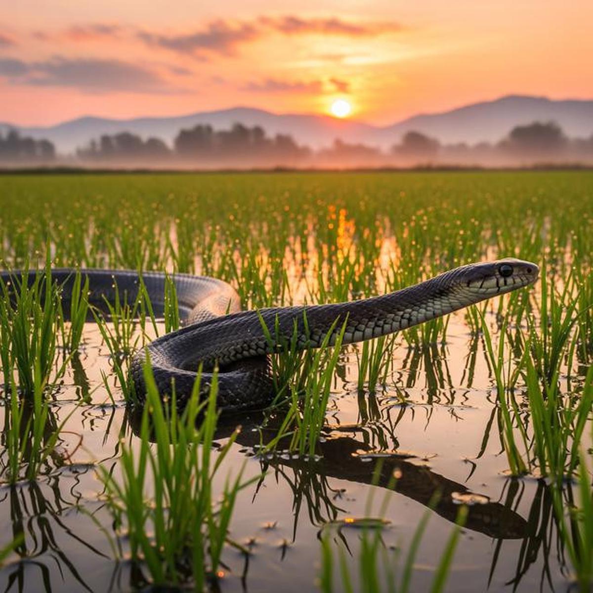 Banyak Orang Salah Paham, Ini Fungsi Ular Sawah yang Jarang Dijelaskan