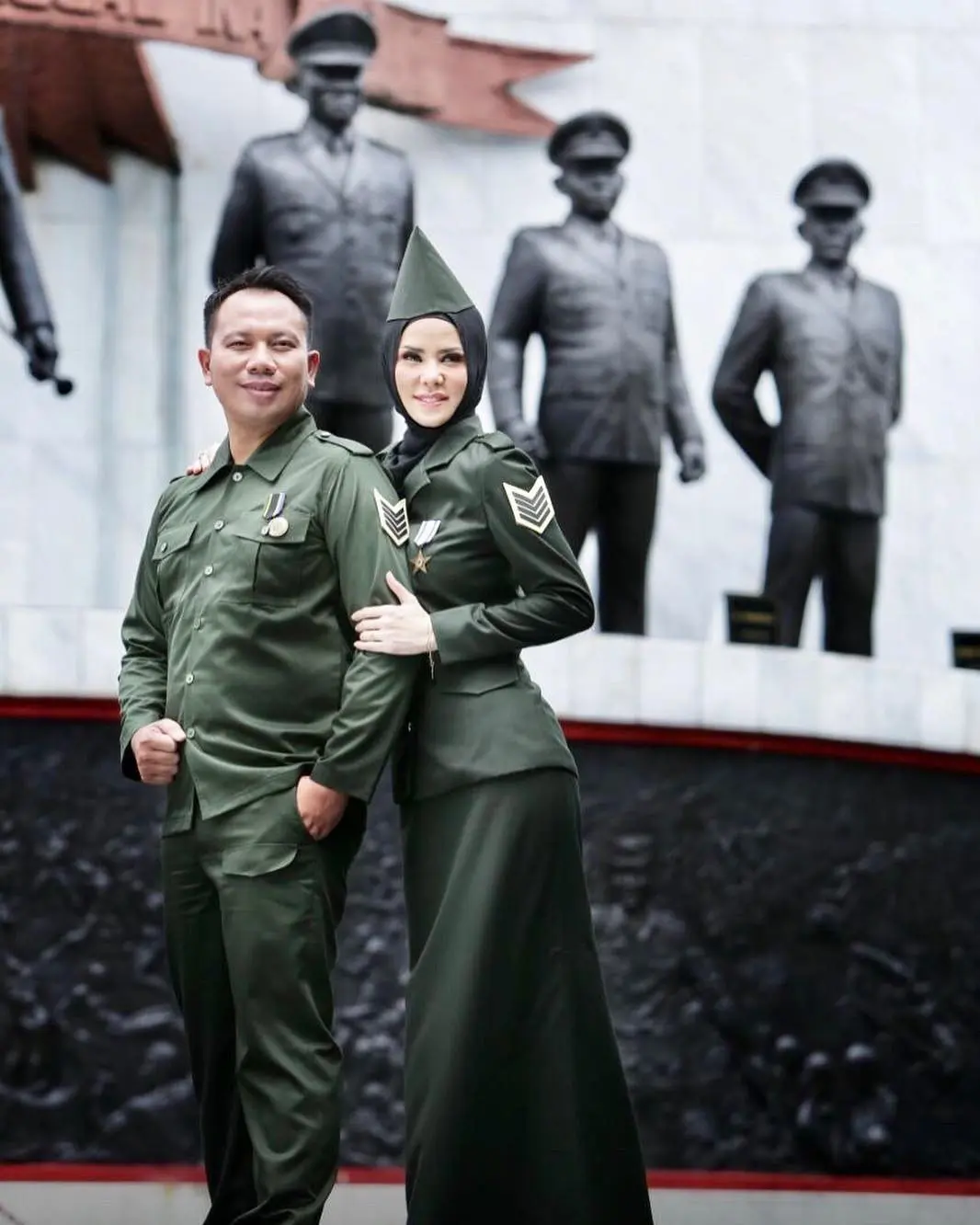 Vicky Prasetyo dan Angel Lelga foto prewedding [foto: instagram/angellelga]