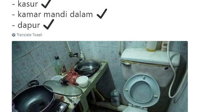 kosan ini bikin tepuk jidat (foto: @komangtrisanthy)