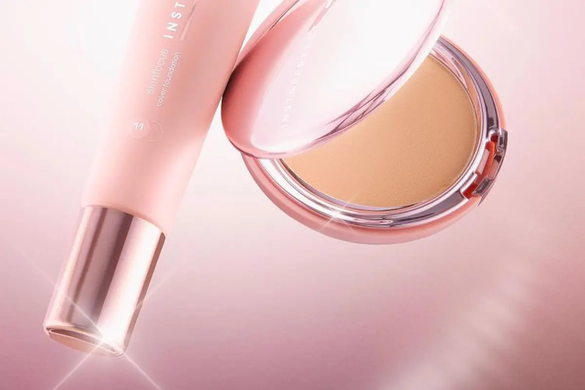 Instaperfect Skinfocus Cover Foundation dan Instaperfect Matte Fit Powder Foundation