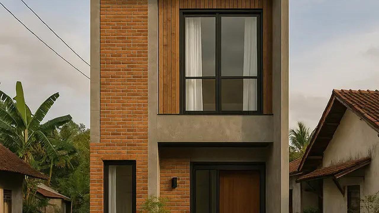 7 Tren Model Rumah Minimalis 2 Lantai di Lahan Terbatas, Tetap Nyaman Meski Tak Luas