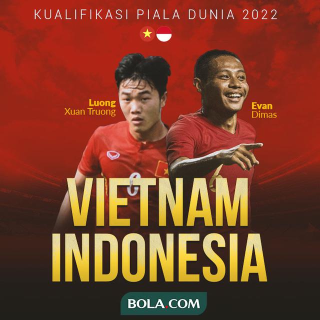 Kualifikasi Piala Dunia - Vietnam Vs Indonesia - Luong Xuan Truong Vs Evan Dimas
