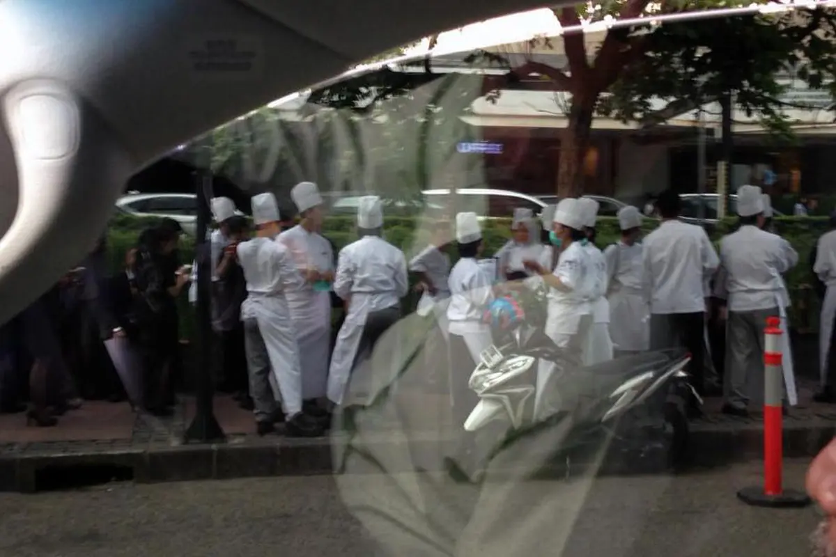 Kebakaran Restoran di Grand Hyatt