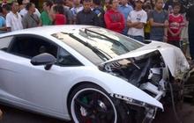 Lamborghini tabrak motor di Kelapa Gading, 1 korban luka
