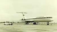 Pesawat penerbangan Aeroflot 331, pesawat yang terlibat kecelakaan pada 27 Mei 1977. (Wikimedia Commons)
