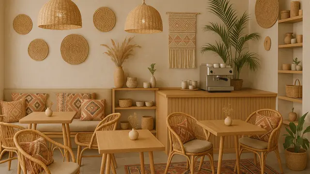 Konsep kafe minimalis (Foto: ChatGPT)