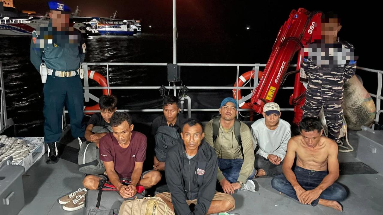 TNI AL Gagalkan Perdagangan Orang di Tanjung Balai Karimun, Enam PMI Ilegal Ditangkap