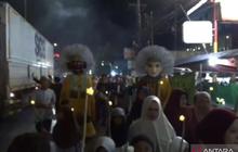 Ondel-ondel Meriahkan Pawai Tarhib Ramadhan di Cikarang, Sambut Bulan Suci Penuh Sukacita