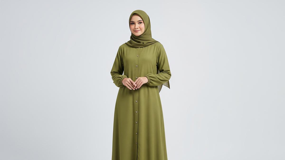 8 Ide Model Gamis Simple untuk Kelompok Pengajian yang Rapi, Serasi, dan Nyaman