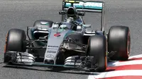 Rosberg tampil terdepan di GP Spanyol (Reuters/Gustai Nacarinu)