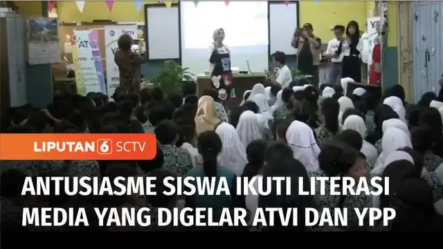 Memahami bagaimana bermedia sosial yang bijak sejak dini menjadi sebuah keharusan di tengah pesatnya kemajuan teknologi digital dan gempuran media sosial. Bekerjasama dengan ATVI, YPP SCTV-Indosiar menggelar penyuluhan literasi media kepada ratusan m...