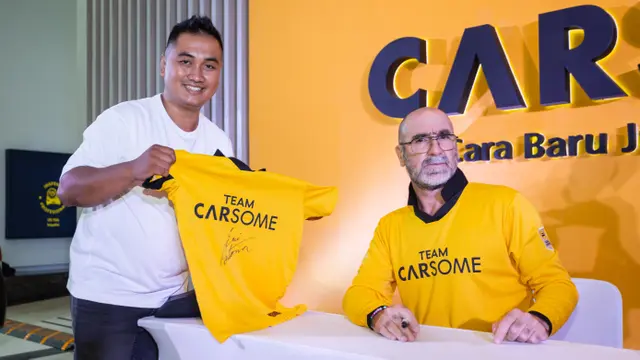 Meet and Greet Eric Cantona Bersama Mitra dan Konsumen Carsome