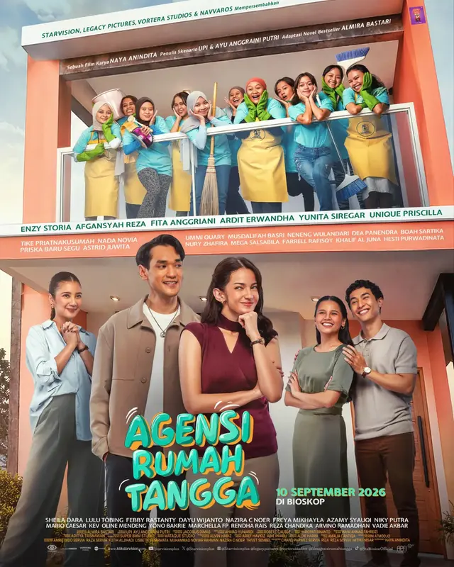 2. Agensi Rumah Tangga: Komedi Segar Adaptasi Novel Laris