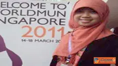 Citizen6, Singapura: Indah Gilang Pusparani, yang mewakili
Negara Oman dalam World Trade Organization (WTO/
Organisasi Perdagangan Dunia). (Pengirim: Indah Gilang)