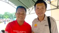 Mayjen TNI AD Farid Makruf bersama Sekjen Asosiasi Pariwisata Madura (ASPRIM) Ach Choirul Ramadani (Liputan6/Istimewa)