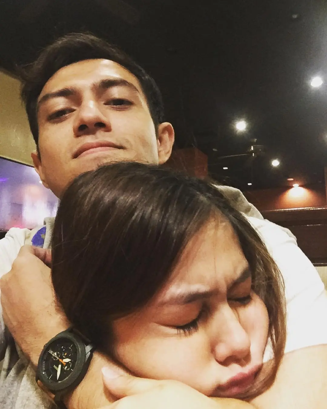 Rifky Balweel dan Biby Alrean. (Instagram/rifkybalweel)