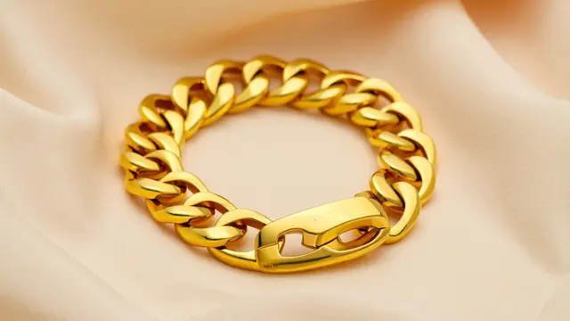 Model Gelang Emas Rantai Model Turki Klasik (AI)