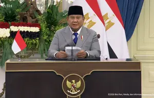Indonesia-Mesir Jajaki Pembentukan Dana Investasi Proyek Strategis
