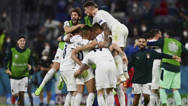 Foto Piala Eropa: Italia Masih Jaga Rekor Tak Terkalahkan Usai Singkirkan Belgia dari Perempatfinal Euro 2020