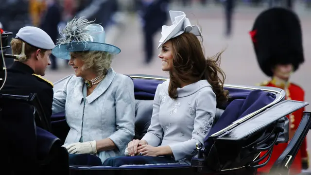 Ilustrasi keluarga kerajaan Inggris