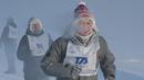 Sejumlah pelari ikut serta dalam maraton terdingin di dunia internasional pada suhu minus 53 derajat (-63,4 Fahrenheit) di dekat Oymyakon, republik Sakha, juga dikenal sebagai Yakutia, Timur Jauh Rusia, Sabtu, 22 Januari 2022. (AP/Ivan Nikiforov)