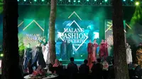 Malang Fashion Concerto di Coban Rondo, Kabupaten Malang. (Foto: Genpi.co)