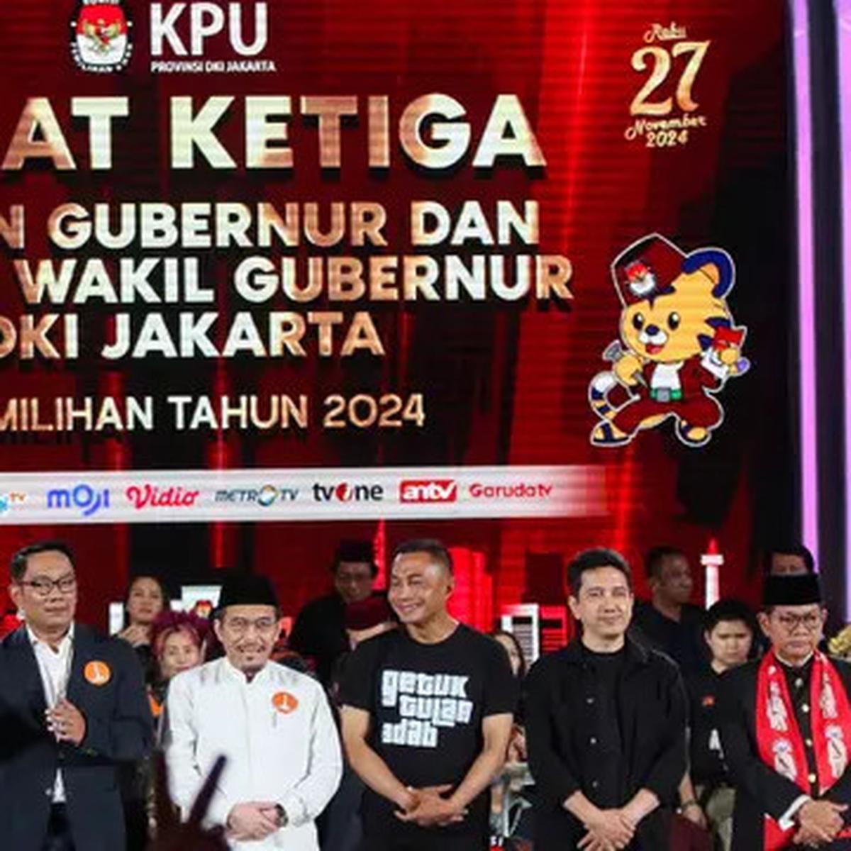 Profil 3 Paslon Cagub dan Cawagub untuk Pilkada Jakarta 2024, Pilih yang Mana?