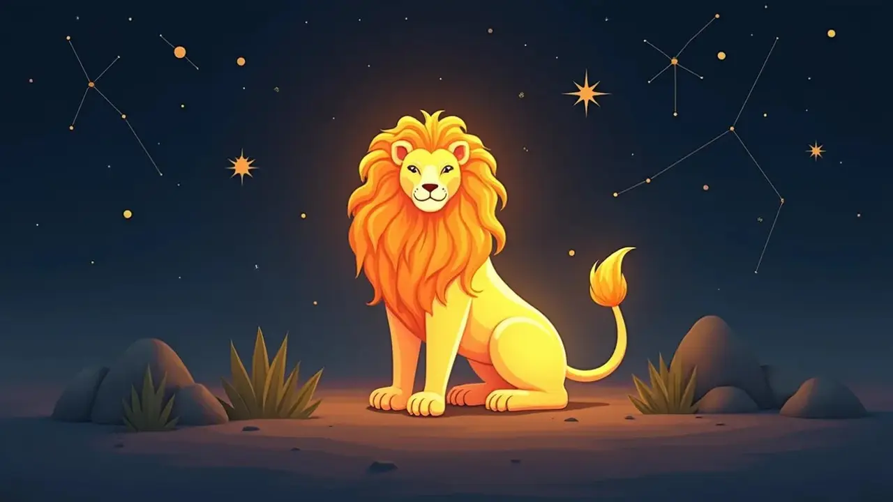 logo zodiak leo