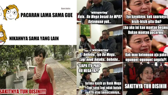 Meme Sakitnya Tuh Di Sini 