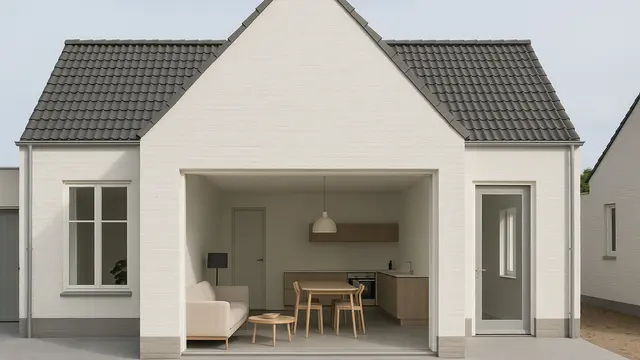 Model Rumah Gaya Belanda Modern (Foto: ChatGPT)
