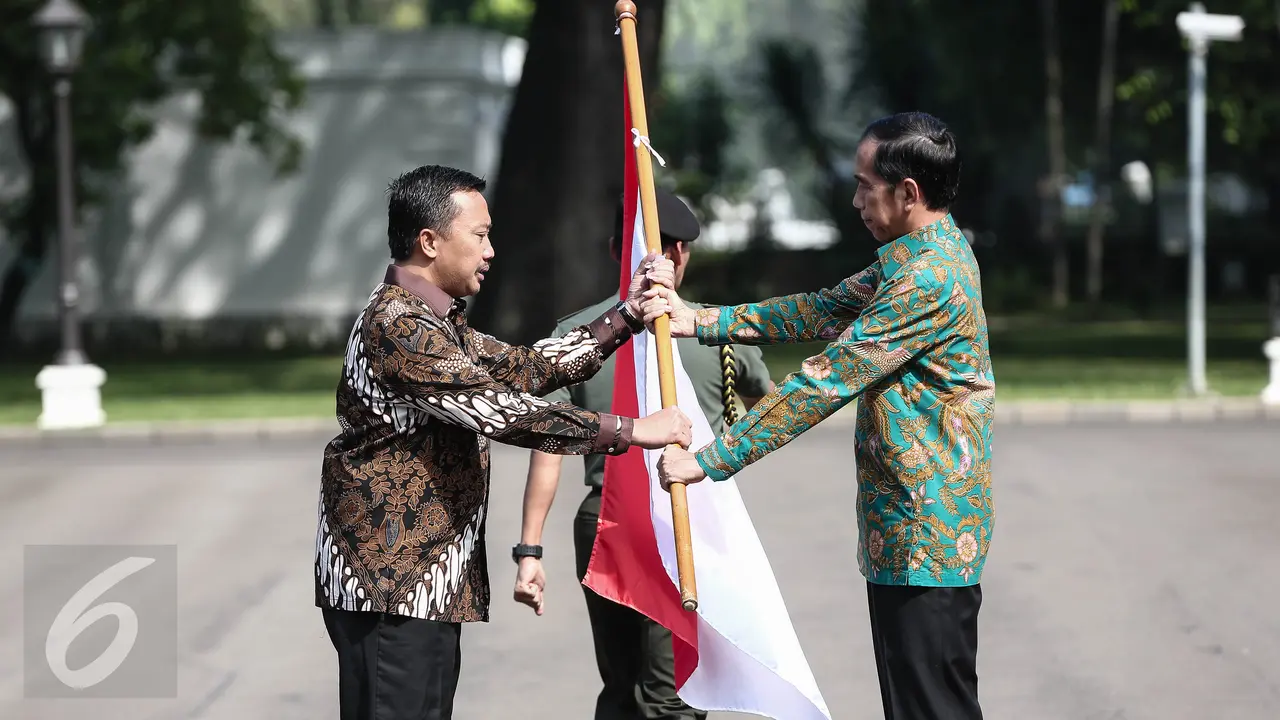 20160622-Jokowi Melepas Kontingen Olimpiade Brasil 2016 di Istana Merdeka-Jakarta