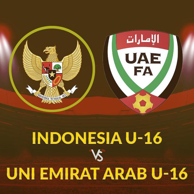 Indonesia U-16 vs Uni Emirat Arab U-16
