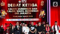 Quick Count Pilgub Jakarta Charta Politika 97.50%: RIDO 39.35%, Dharma-Kun 10.60%, Pramono-Rano 50.05%