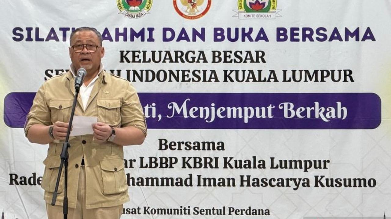 Dubes RI Malaysia Buka Puasa Bersama Siswa SIKL, Tegaskan Komitmen Pendidikan