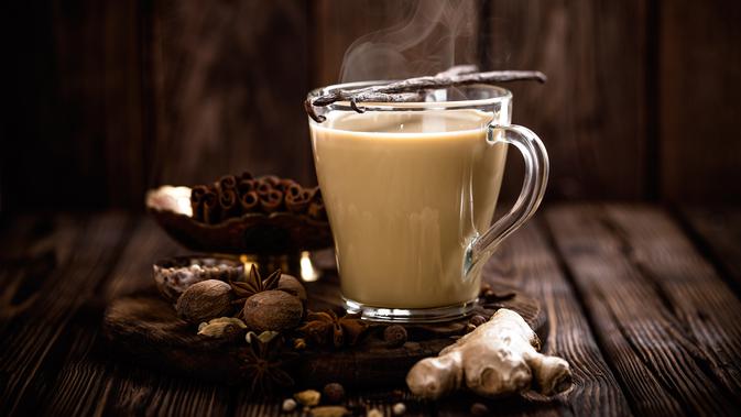 Resep Praktis Wedang Susu Jahe Enak Menghangatkan ...