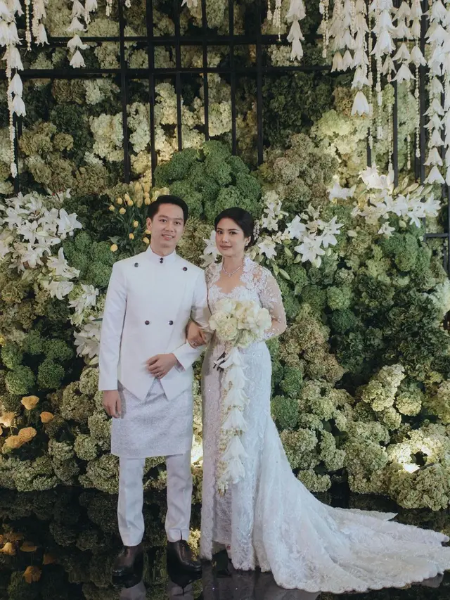 6 Potret Detail Pernikahan Kevin Sanjaya dan Valencia Tanoesoedibjo di Jakarta