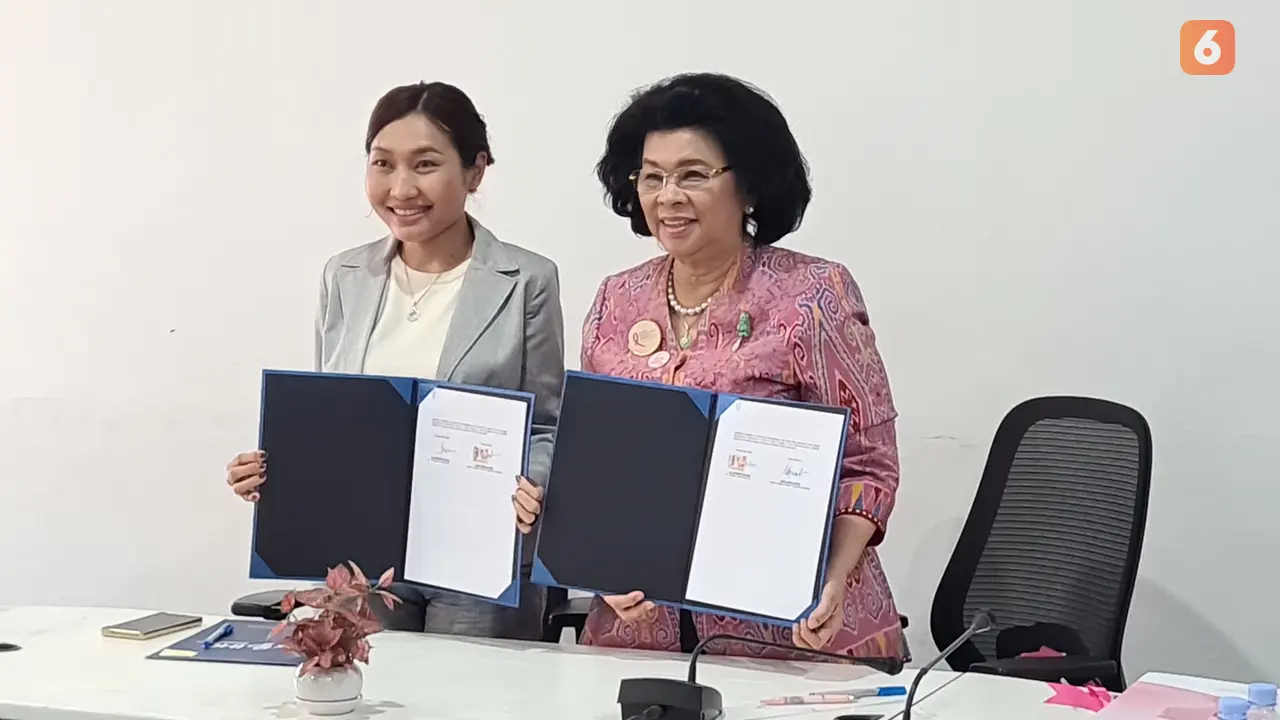 Ketua YKPI, Linda Amalia Sari, mengatakan, ketakutan dan kurangnya informasi jadi penyebab utama denial pada pasien kanker payudara. (Foto: Titin Sahra Melani/Liputan6.com)