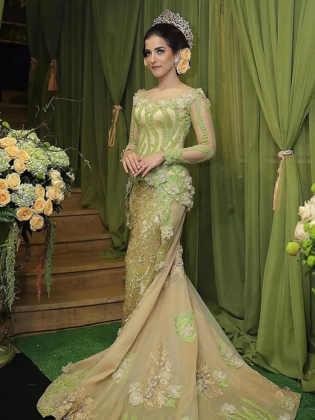 Potret Tasya Farasya saat momen pesta pernikahan 6 tahun yang lalu (Sumber: Instagram/@tasyafarasya)