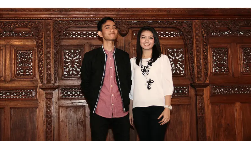 Selvi Ananda dan Gibran Rakabuming 