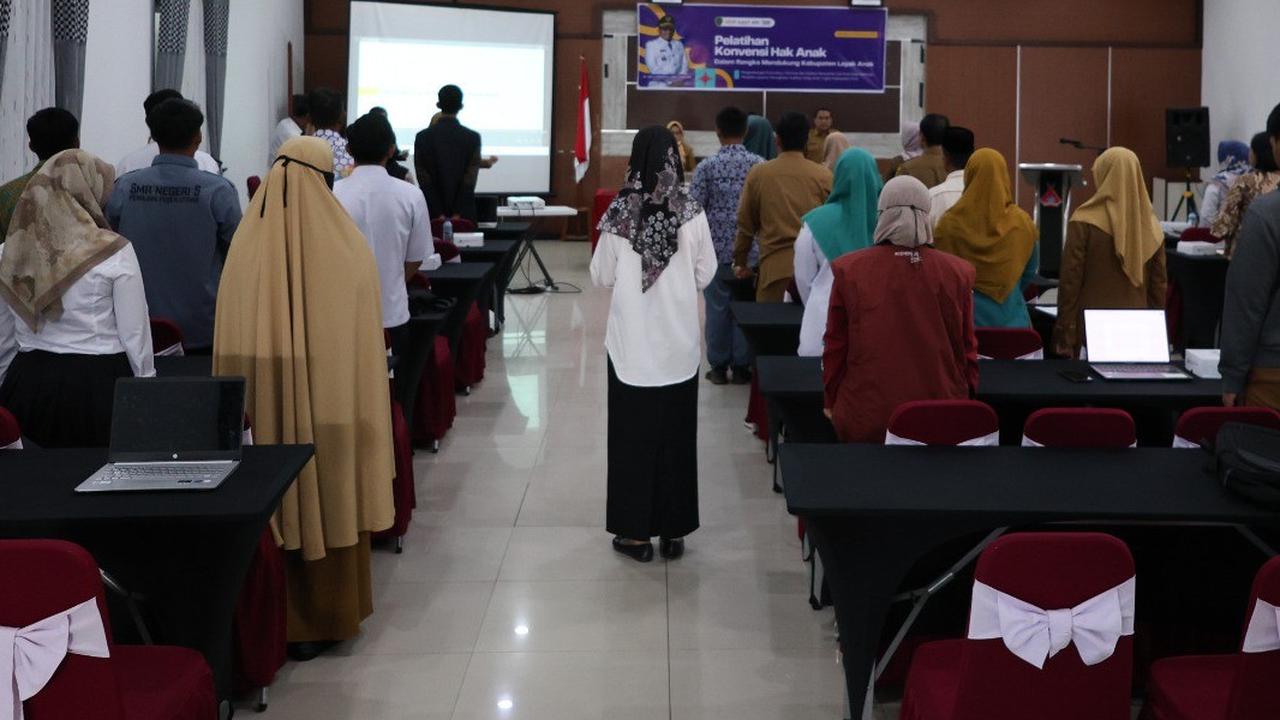 DP3AP2KB Penajam Paser Utara Gelar Pelatihan Konvensi Hak Anak