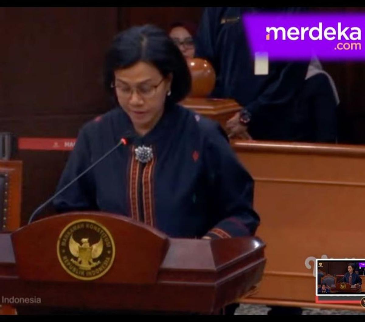 "Di sisi ekspor, penerimaan akan jauh lebih baik dengan nilai tukar dolar yang menguat," tulis Sri Mulyani dalam akun Instagramnya @smindrawati, dikutip Minggu (21/4).