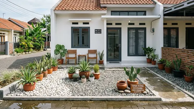 Ide Taman Kecil Murah Meriah untuk Rumah Subsidi