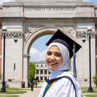 Ilustrasi Model Hijab Wisuda (Foto: Meta AI)