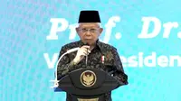 Wakil Presiden Ma'ruf Amin membuka gelaran Halal 20 atau H20 sebagai bagian dari Presidensi G20 Indonesia. Kamis (17/11/2022).